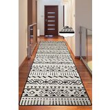 Conceptum Hypnose tepih again, 100x200 cm, crno-beli | ePonuda.com