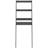  Stalak za kupaonicu sivi 63,5 x 32 x179 cm od masivne borovine | shoptok.hr