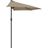 Balkonski suncobran s aluminijskom šipkom 300 x 155 cm bež | shoptok.hr