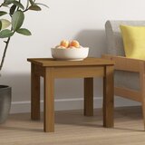 vidaXL stolić za kavu boja meda 35x35x30 cm od masivne borovine Cijene