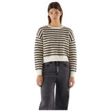 Compania Fantastica Puloverji COMPAÑIA FANTÁSTICA Knit 10262 - Black Bež Cene