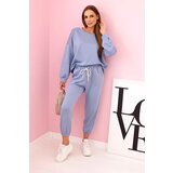 Kesi Włoski Set sweatshirt + pants buttery fabric light denim | Shoptok.si