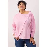 Trendyol Ženska košulja Tbbaw26Ax00011, Roze Cene