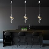 Opviq lights LED viseća svjetiljka u srebrnoj boji ø 16 cm Likma – | shoptok.hr