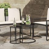  Set stolića za kavu 2 pcs 55 x 55 x 45 cm čelik | shoptok.hr