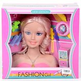 Magic Toys Manekenska svetlolasa glava lutke za česanje | Shoptok.si
