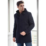 Dewberry PLT8335 MEN'S COAT-NAVY BLUE-2