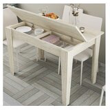 Hanah home Trpezarijski sto Kijev 110x75x72cm Bež | Eponuda.ba
