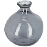 Siva vaza (visina 18 cm) Brenna –