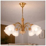  Luster na lancu TULIPAN 5xE27/60W/230V hrast | Eponuda.com