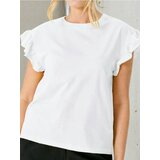 Sinsay Pamučna bluza s volanima | shoptok.hr