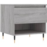 Maison Chic Klubska mizica - kavna mizica - Nizka mizica siva sonoma 50x46x50 cm inženirski les, (21752635) Cene