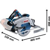 Bosch Professional akumulatorska krožna žaga GKS 18V-68 C 0.601.6B5.000 (samo stroj) | Shoptok.si