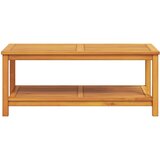  Bocni stol Prirodna nafta 110 x 55 x 45 cm Čvrsto drvo akacije | shoptok.hr
