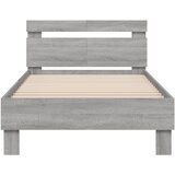  Okvir za krevet s uzglavljem boja hrasta 100x200 cm drveni | Eponuda.ba