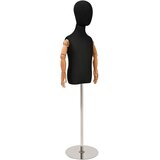  Podesiva lutka 120-150 cm s postoljem Uniseks PP Crna | shoptok.hr