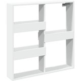 Maison Chic Stenska omarica - Zidna omarica bela 80x15x80 cm inženirski les iu1294, (22062911) Cene