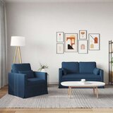 SOFA 2 pcs Plava Metal | shoptok.hr