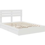  Krevet s od storage Bijelo 140 x 200 cm Konstruirano drvo | shoptok.hr