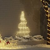  LED Božićno drvce s zemljanim klinovima Topla bijela 182 cm | shoptok.hr