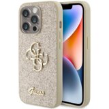 Guess OVITEK Z BLEŠČICAMI SKRIPTA BIG 4G ZA IPHONE 15 PRO ZLAT, (22057774) | Shoptok.si