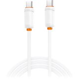 XO Nb-Q302B kabl USB-C na USB-C, 60W, 1m, Beli | Eponuda.com