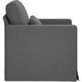 SOFA Tamno siva 78 x 78 x 80 cm tkanina | shoptok.hr
