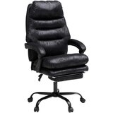 MID.YOU PISARNIŠKI STOL kovina, tekstil črna | Shoptok.si