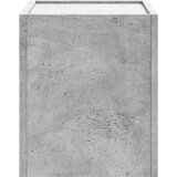  Zidni noćni ormarići 2 kom siva boja betona 45 x 30 x 35 cm | shoptok.hr