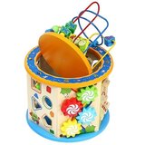 Kruzzel drvena edukativna kocka 8 u 1, 36 cm | shoptok.hr