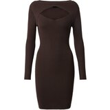 Urban Classics Pletena obleka čokolada | Shoptok.si
