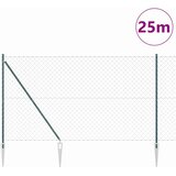  Zavareno žičano ograđivanje s bodljama 1,5 x 25 m Zelena Mreža | Shoptok.si