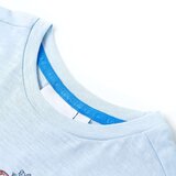  Dječja majica svjetloplava 128 | shoptok.hr