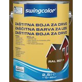 SWINGCOLOR ZAŠČITNA BARVA ZA LES (barva: rjava; 2,5 l, na vodni osnovi) Cene