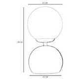 Opviq 8904-1 whitegold table lamp | ePonuda.com