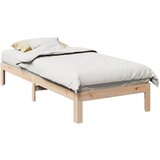 Maison Chic Posteljni okvir - Enojna postelja - Postelja za odrasle brez vzmetnice 90x200 cm trdna borovina-J6771, (21772307) | Shoptok.si