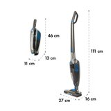 Klarstein TurboHybrid, sesalnik, tla in ročni sesalnik, antracitno modri | Shoptok.si