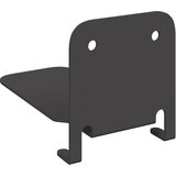  Lebdeća polica s policom Zidne 8 pcs Crna 6 x 10,8 x 6,6 cm | shoptok.hr