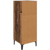 vidaXL Strani šal Star les 34,5 x 34 x 90 cm Konstruiran les | Shoptok.si