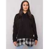 RUE PARIS Sweatshirt-RV-BL-7312.14-black-white | Shoptok.si