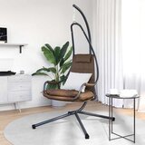  Viseća jaja stolica Boja kafe 94 x 107 x 196,5 cm Čelik | shoptok.hr