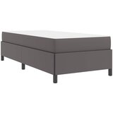  Krevetna konstrukcija s madracem Siva 80 x 200 cm tkanina | shoptok.hr