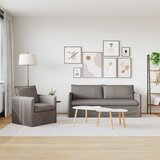  Set sofe 2 pcs Sivosmeđa 196 x 82 x 85 cm Tkanina | Eponuda.com