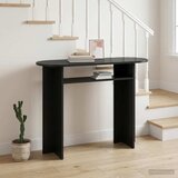  Konzolna stolica s pohranom Crni hrast 100 x 39,5 x 75 cm | Eponuda.ba