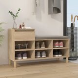 Ormarić za cipele boja hrasta 102x36x60 cm konstruirano drvo | Eponuda.ba