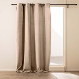 Douceur d intérieur Svjetlo smeđa zavjesa od boucle tkanine 140x260 cm Winona – | shoptok.hr