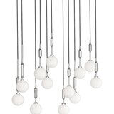 Open Design OR85440 - Luster na sajli ERO 12xG9/8W/230V sjajni hrom | Eponuda.com