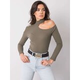 Och Bella Blouse-TW-BZ-OB010.25-khaki | Shoptok.si