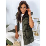 DStreet Kamizelka damska WENDY zielona | ePonuda.com