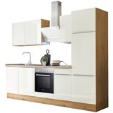 RESPEKTA Kuhinjski Blok Pemium Marleen 280cm, Barva Hrasta, Bela | Shoptok.si